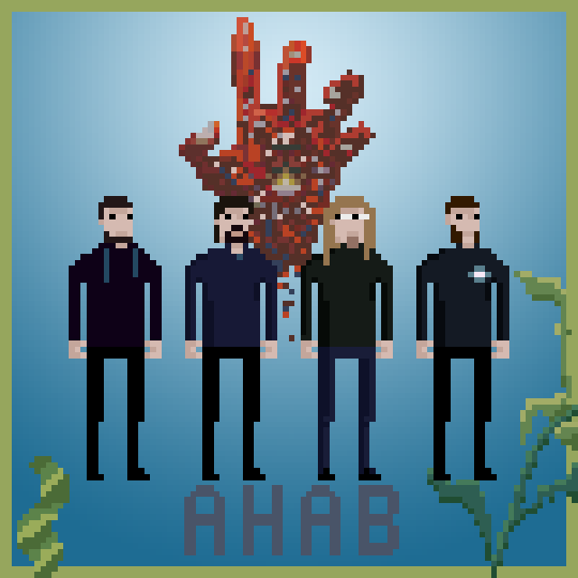 Ahab Pixel Art