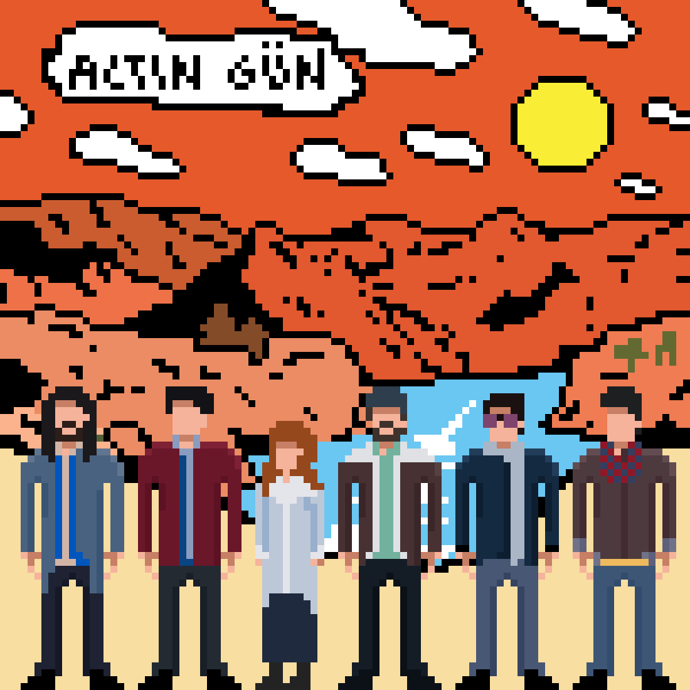 Altin Gün Pixel Art