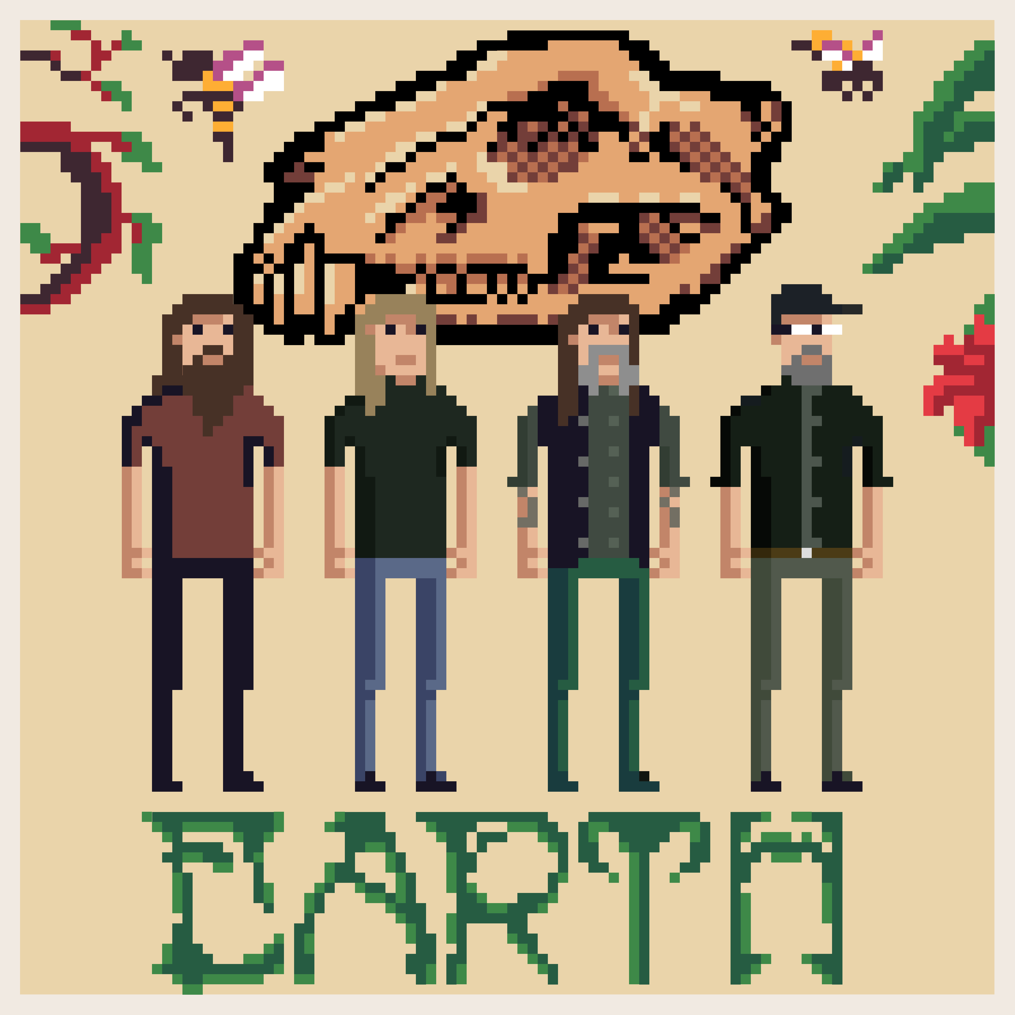 Earth Pixel Art