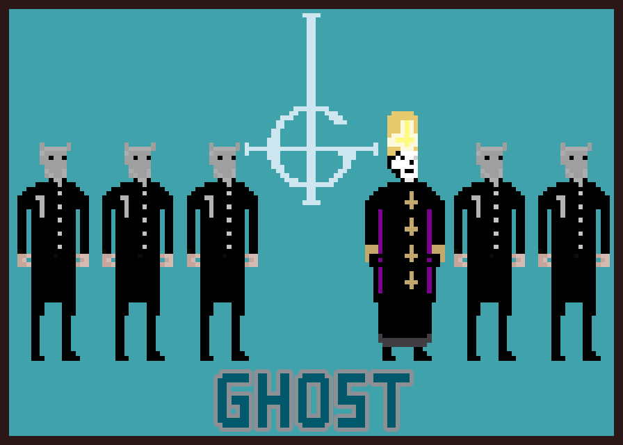 Ghost Pixel Art
