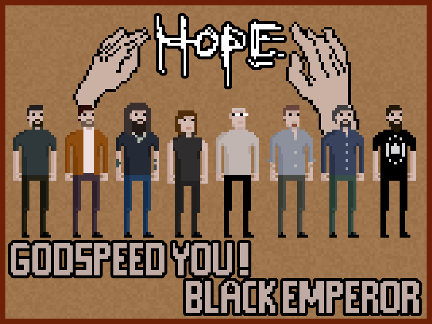 Gdospeed You! Black Emperor Pixel Art