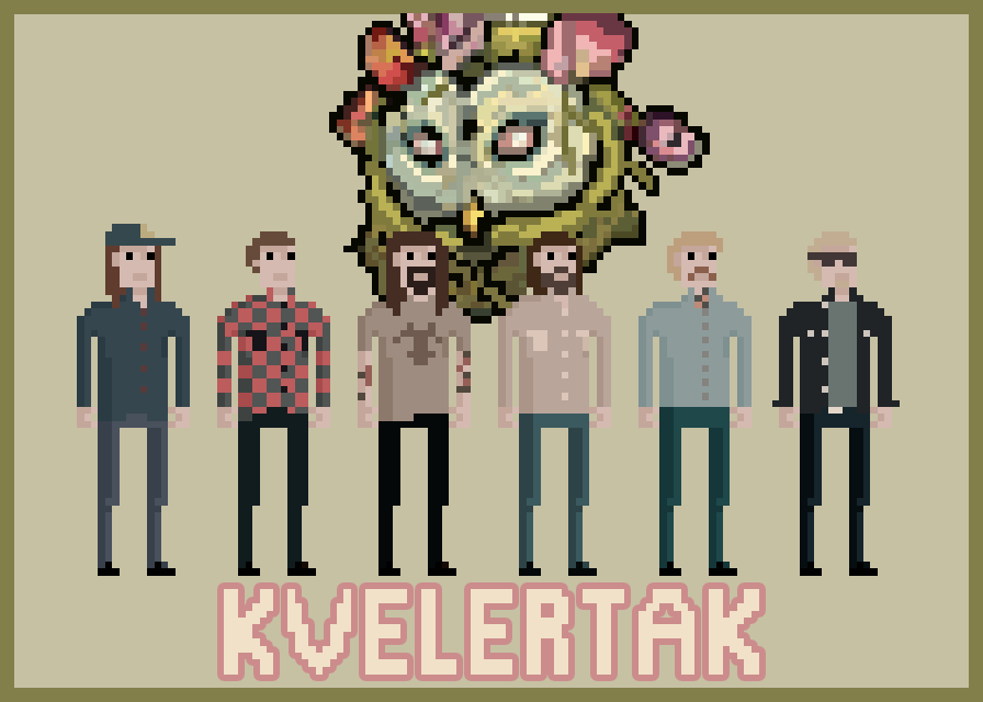 Kvelertak Pixel Art