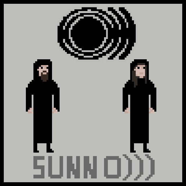 Sunn O))) Pixel Art
