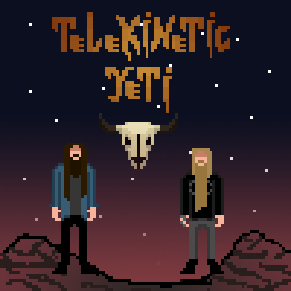 Telekinetic Yeti Pixel Art