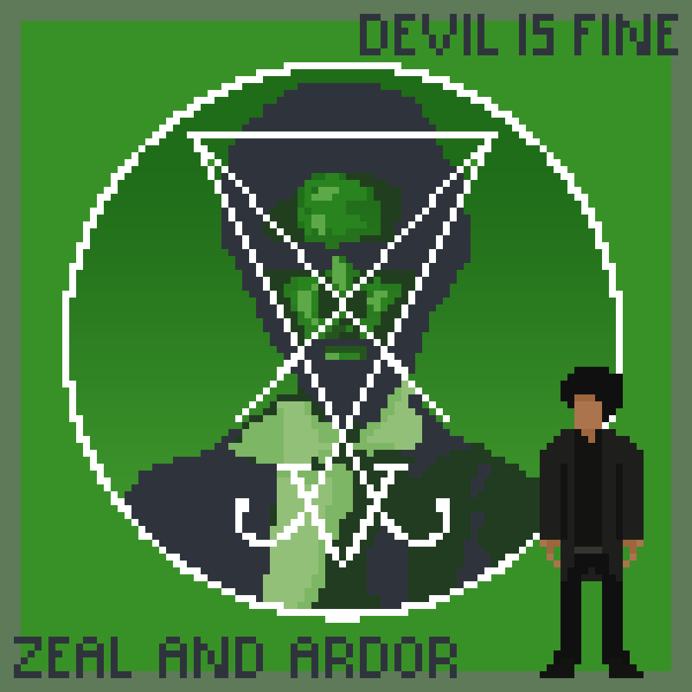 Zeal and Ardor Pixel Art